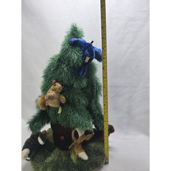 NWT FOLKMANIS SEQUOIA TREE PLAYSET Finger Hand Puppet W/ 6 Animals Pretend Play - Picture 13 of 14